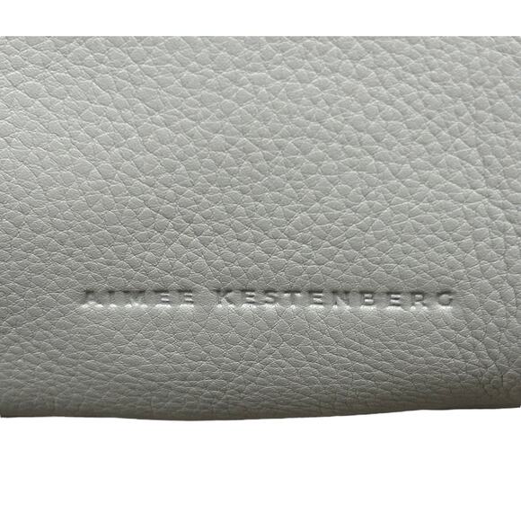 Aimee Kestenberg Chakra Satchel Crossbody Bag Purse Whipstitch Fringe Leather - Picture 3 of 11